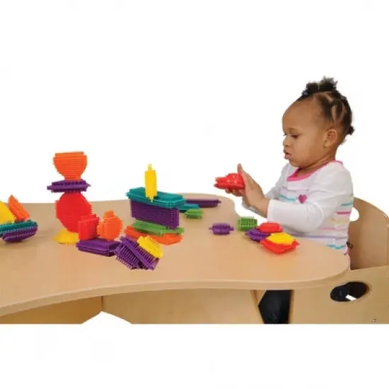 Edushape Young Brix - Soft Flexible Bristled Blocks - 36 Pieces image {1}