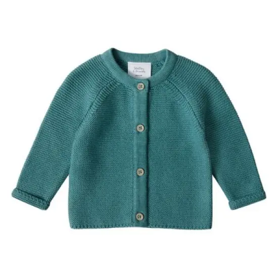 Stellou & Friends 100% Cotton Newborn, Baby and Toddler Cardigan Sweater image {15}
