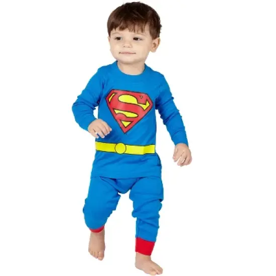 INTIMO Boys' Toddler' Superman Pajama Set image {1}