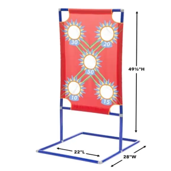 HearthSong Kids' Target Blaster Game Set with Two Blasters and 24 Balls image {3}
