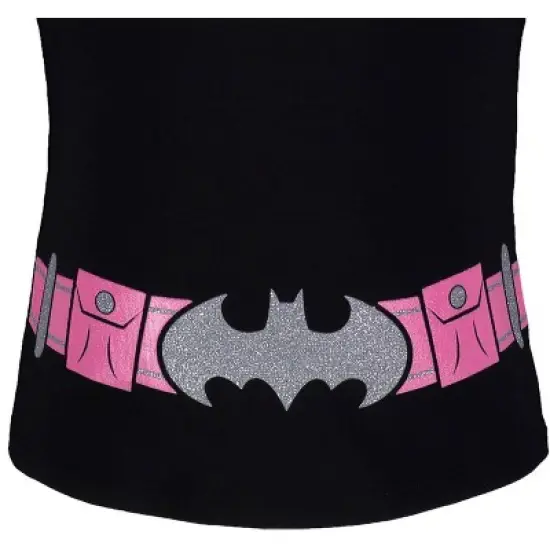 DC Comics Justice League Batman Superman Wonder Woman Toddler Girls 4 Pack T-Shirts Batgirl/Supergirl/Wonder Woman  image {1}