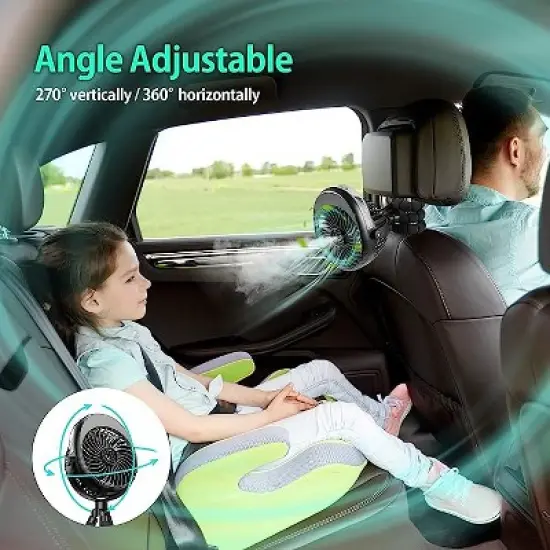 Misting stroller fan image {4}