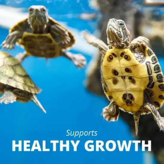 Tetra Jumbo Floating Food Sticks for Small Aquatic Turtles And Amphibians Fish Flavor Dry Reptile Food - 10.23oz image {5}