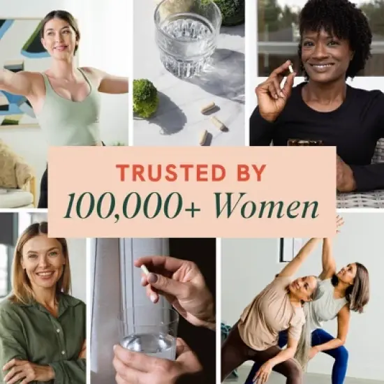 Women's DIM Complex, Hormone Menopause Relief, Hot Flashes & Night Sweats & Estrogen Balance Support Supplements, SMNutrition, 60ct image {6}