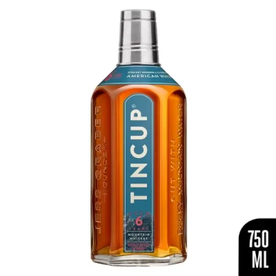 Tin Cup Colorado Whiskey - 750ml Bottle image {1}