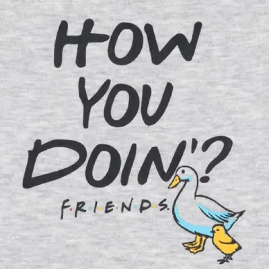 FRIENDS 3 Pack Cuddly Short Sleeve Bodysuits Grey / Black / White image {5}