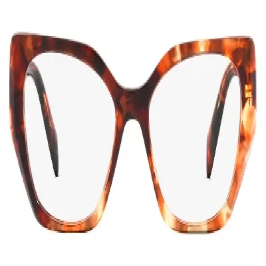Prada PR 18WV 07R1O1 Womens Fashion Eyeglasses Caramel Tortoise 54mm image {1}