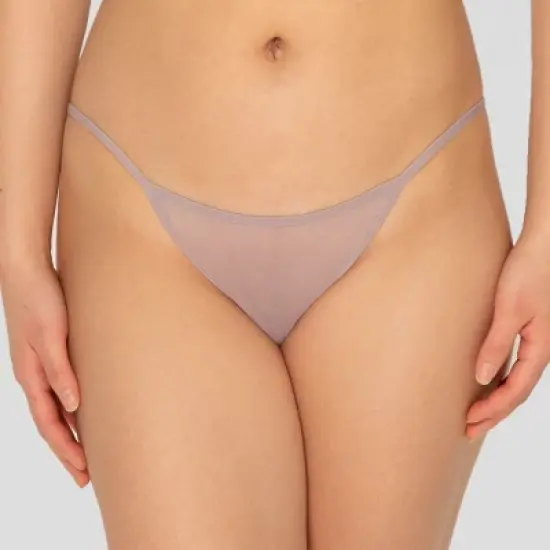 Smart and Sexy Women's Mesh String Panty 6 Packs image {7}