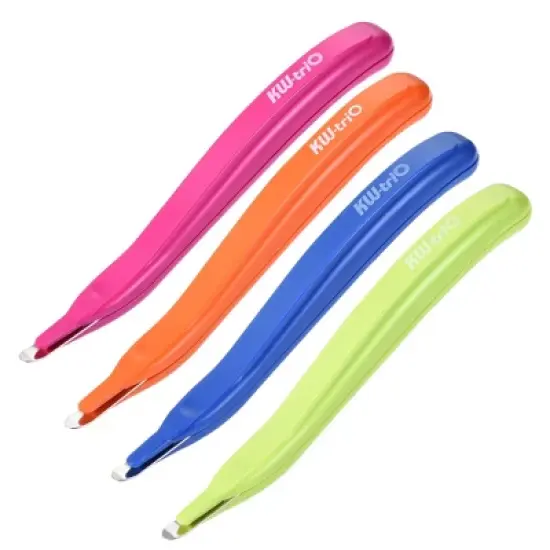 Unique Bargains Office Home Desktop Magnetic Staple Remover Multicolor Pack of 4 image {6}