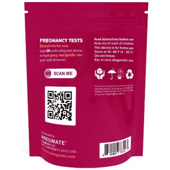 Pregmate Pregnancy Test Strips - 50ct image {1}