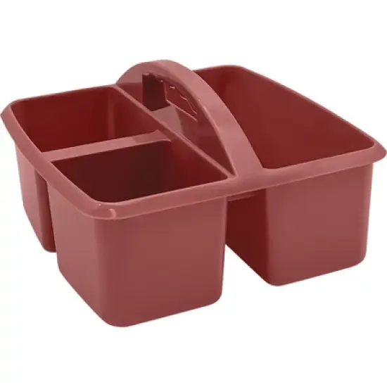 Teacher Created Resources&reg; Plastic Storage Caddy, Deep Rose, Pack of 6 image {1}