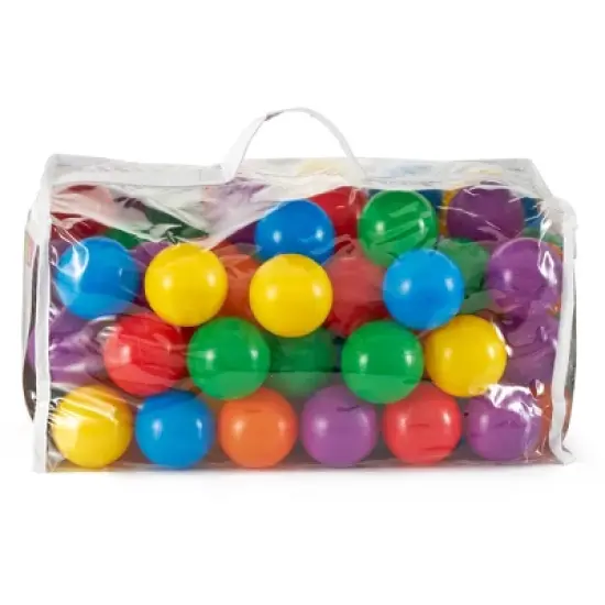 Intex Plastic Multi-Colored Balls for Bounce Houses (100 Large & 100 Small) image {3}