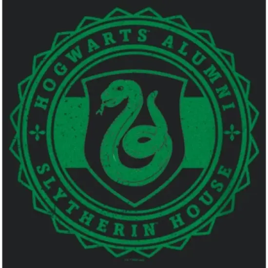 Women's Harry Potter Hogwarts Alumni Slytherin House Racerback Tank Top image {1}