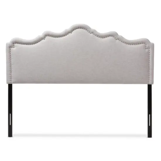 Nadeen Modern And Contemporary Fabric Headboard - Baxton Studio image {1}