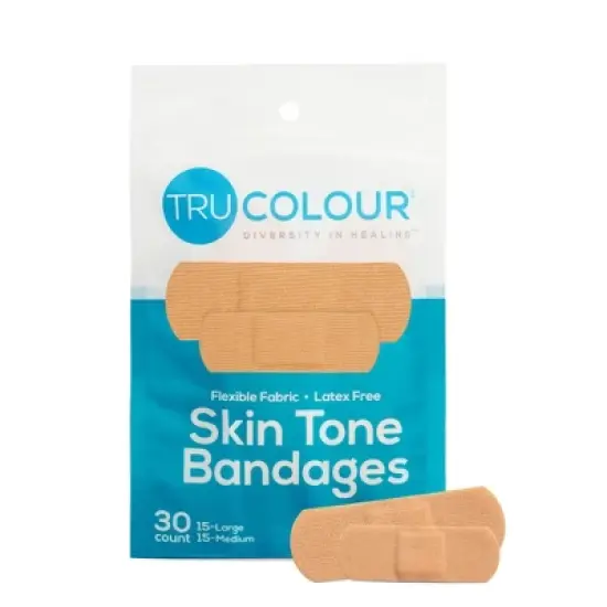 Tru-Colour Skin Tone Shade Adhesive Strips, Dark Brown image {10}