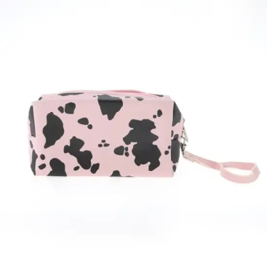 Unique Bargains Cow Pattern Pillow Makeup Bag 1 Pc image {4}