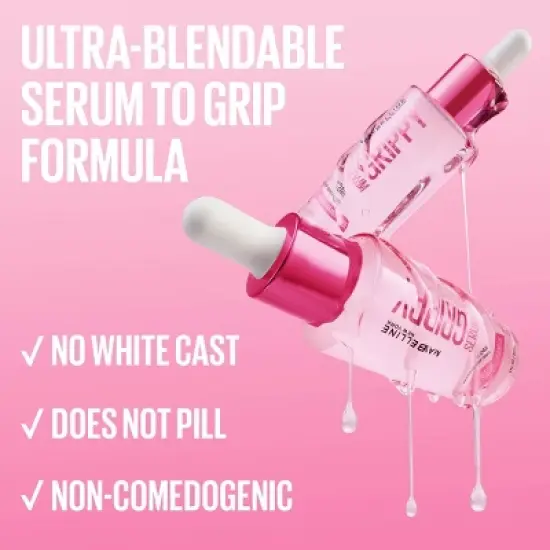 Maybelline Grippy Serum Makeup Gripping Primer with Niacinamide - 1 fl oz image {6}