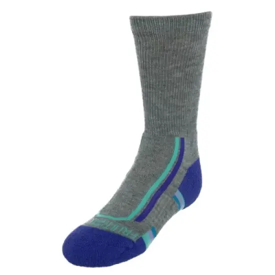 Fruit of the Loom Girl's Active Cushioned Crew Socks (6 Pack) image {2}