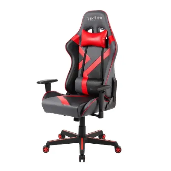 Office PC Gaming Chair Red - Techn Sport image {6}