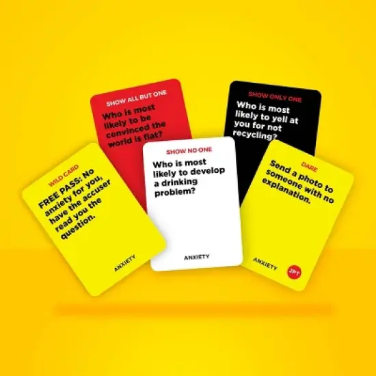 Viral Studios Do or Drink Anxiety Adult Party Game: Social Skills Card Game, 3+ Players, 30+ mins Play image {7}