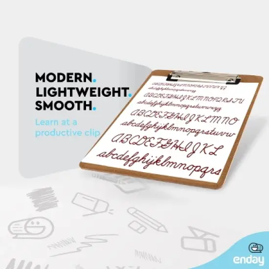 Small clipboards 6x9 A5 Clipboard with Low Profile Clip, Memo Size Hardboard Clip Board for Nursing, Office, Home or School Supplies - by Enday image {2}