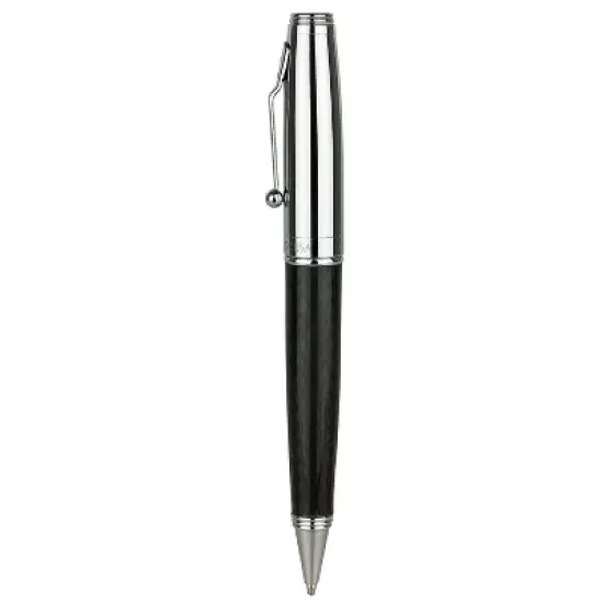 Monteverde Invincia Ballpoint Pen Medium Nib Chrome/Black MV40063 image {2}