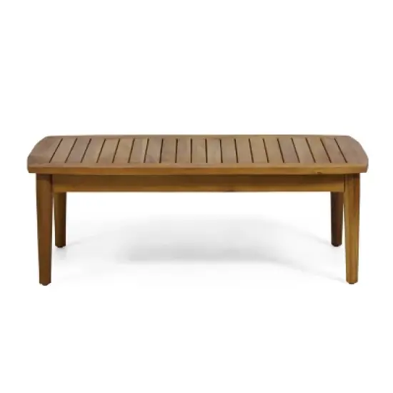 Modern Outside Willowbrook Loveseat and Coffee Table,blue -Christopher Knight Home image {4}