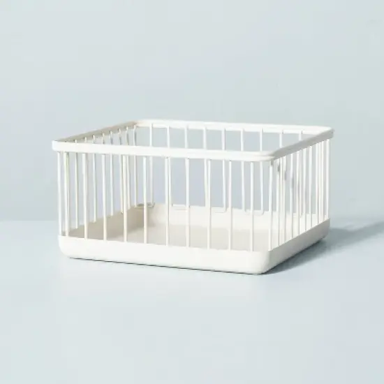Wire Storage Basket Sour Cream - Hearth & Hand3 with Magnolia image {6}
