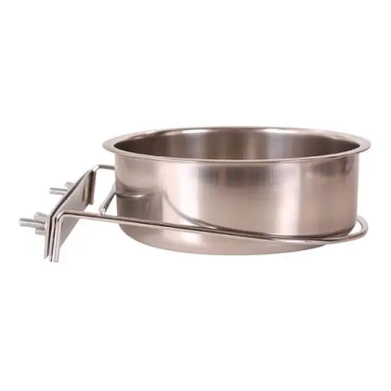 Bowl SS Coop Cup w/ Screw-Nut Holder 48 oz image {1}