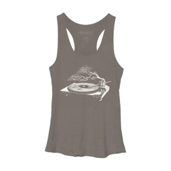 Women's Design By Humans The Sound of Zen By EranFowler Racerback Tank Top image {4}