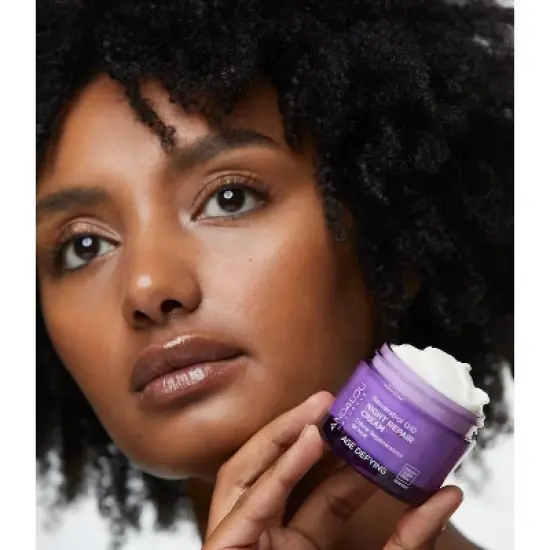 Andalou Naturals Resveratrol Q10 Night Repair Cream - 1.7 Oz image {2}