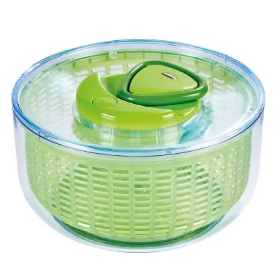 Zyliss Easy Spin Salad Spinner - Green/White,  Large image {7}