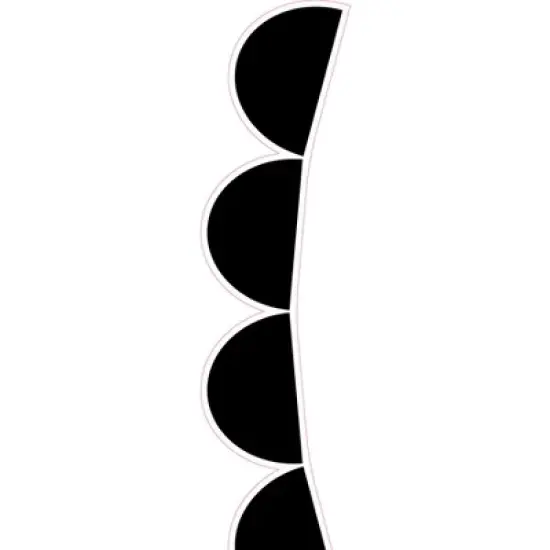 Creative Teaching Press&reg; Black Half-Dots EZ Border&trade;, 48 Feet Per Pack, 3 Packs image {2}