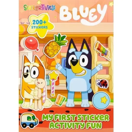 Bluey: Stickertivity: My First Sticker Activity Fun - by  Dienesa Le (Paperback) image {7}