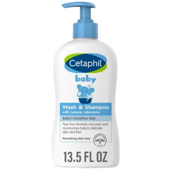 Cetaphil Baby 2-in-1 Hair Shampoo And Body Wash - 13.5 fl oz image {8}