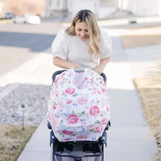 Bebe au Lait Pure & Simple 5-in-1 Cover with 2 Nursing Pads image {2}