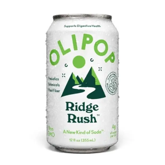 OLIPOP Ridge Rush Soda - 12ct/12 fl oz Cans image {7}