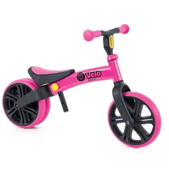 Yvolution Y Velo Junior 9'' Kids' Balance Bike with Dual Rear Wheels image {9}