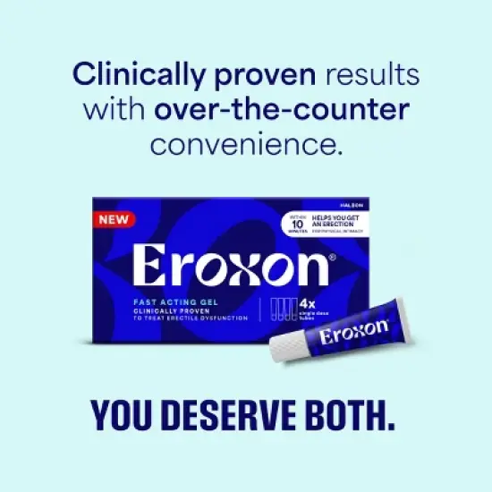 Eroxon Erectile Dysfunction Fast Acting Gel - 4ct image {10}