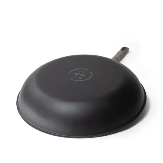 Alva Cookware Artist Nonstick Carbon Steel Frying Pan Skillet Pre-Seasoned Induction Cookware w/ Stay Cool Handle for Searing, Cooking, Grilling image {8}