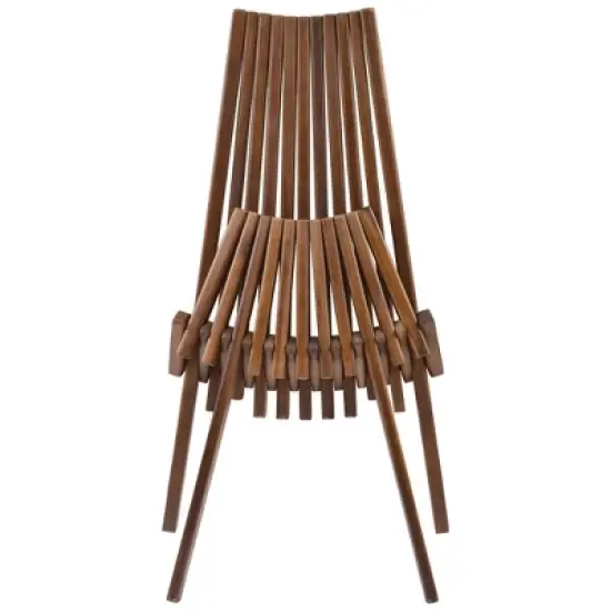 Folding Wood Chair - Natural - WELLFOR image {1}