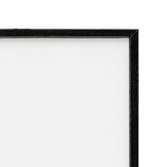 Stupell Industries Billie Eilish Modern Abstract Geometric Portrait Famous Figure Black Framed Giclee Art image {5}