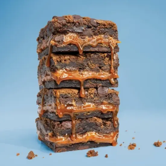 Killer Brownie Triple Chocolate Brownie with Caramel - 7oz/4ct image {3}