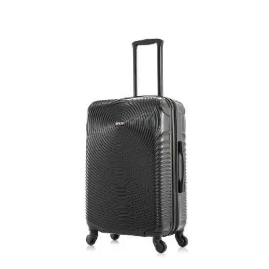 DUKAP Inception Lightweight Hardside Medium Checked Spinner Suitcase image {9}