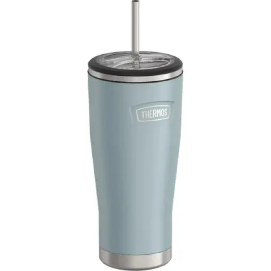 Thermos 24 oz. Icon Insulated Stainless Steel Cold Tumbler with Straw image {1}