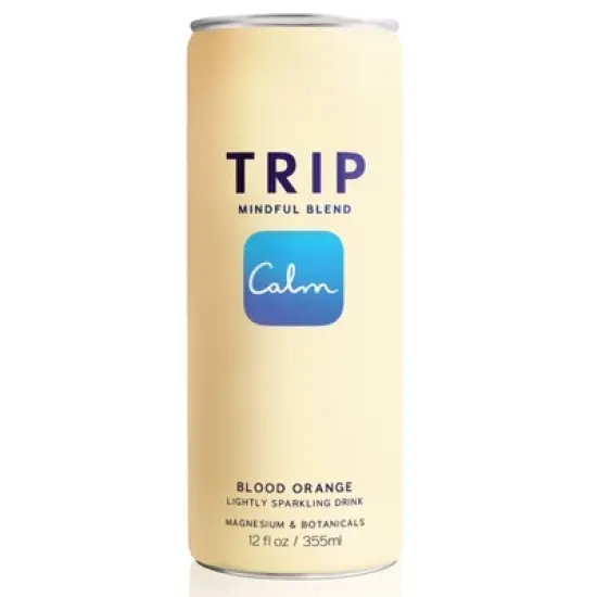 TRIP Mindful Blend Blood Orange Lightly Sparkling Botanicals - 12 fl oz Can image {5}
