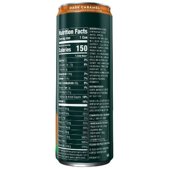Starbucks Tripleshot Caramel Premium Coffee Drink - 11 fl oz Can image {2}