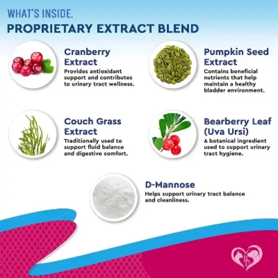 Beloved Pets Urinary Tract Support Supplement with Cranberry for Cats and Dogs, Kidney Bladder Health Natural Renal Care Liquid Drops 2 Oz - 1 Pack image {4}
