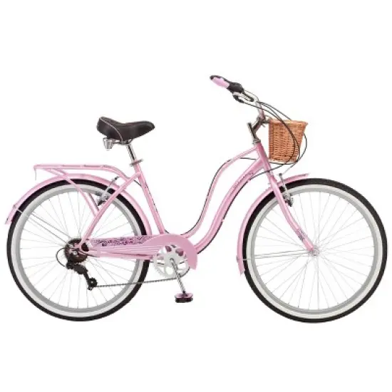 Schwinn Women's Lulu 26" Cruiser Bike - Pink/White image {3}
