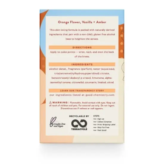 Good Chemistry&reg; Women's Eau De Parfum Perfume - Tiger Lily - 1.7 fl oz image {1}